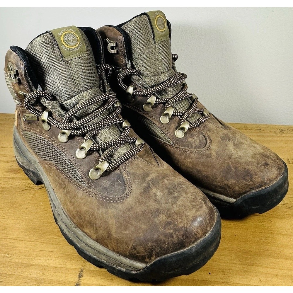 Timberland Chocorua Trail Women's 8 Brown Gore-Tex Hiking Boots 15631